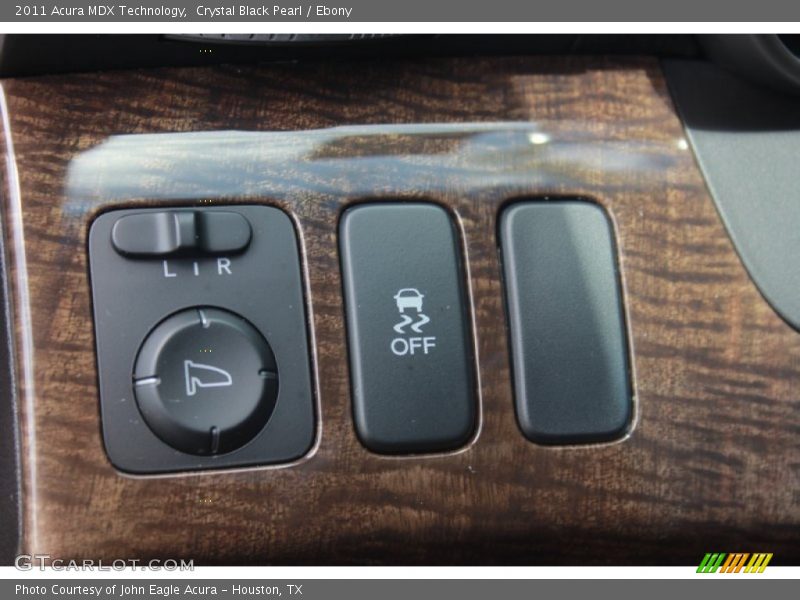 Crystal Black Pearl / Ebony 2011 Acura MDX Technology
