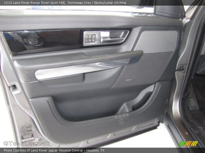 Stornoway Grey / Ebony/Lunar Stitching 2010 Land Rover Range Rover Sport HSE