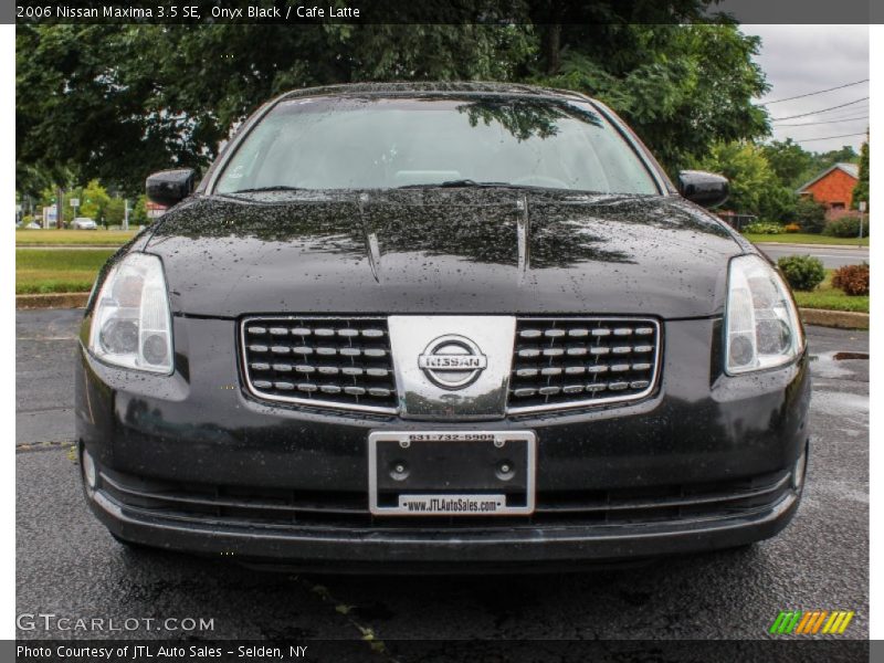 Onyx Black / Cafe Latte 2006 Nissan Maxima 3.5 SE