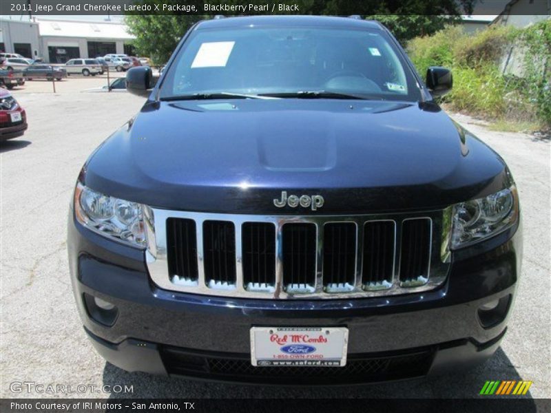 Blackberry Pearl / Black 2011 Jeep Grand Cherokee Laredo X Package