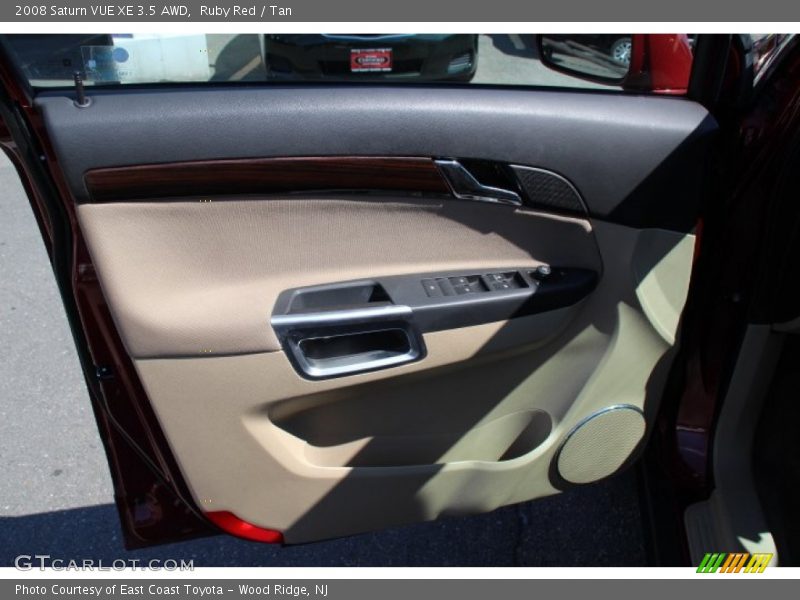Ruby Red / Tan 2008 Saturn VUE XE 3.5 AWD
