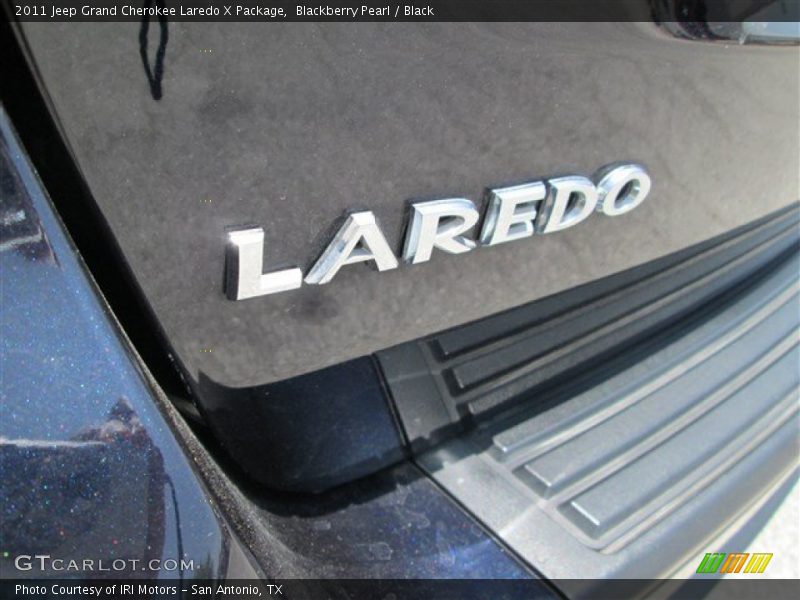 Blackberry Pearl / Black 2011 Jeep Grand Cherokee Laredo X Package
