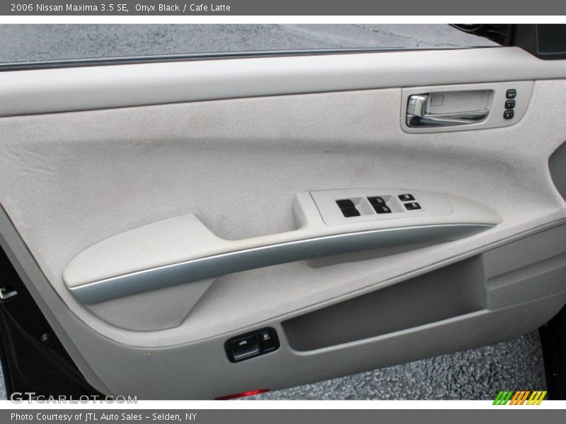 Onyx Black / Cafe Latte 2006 Nissan Maxima 3.5 SE