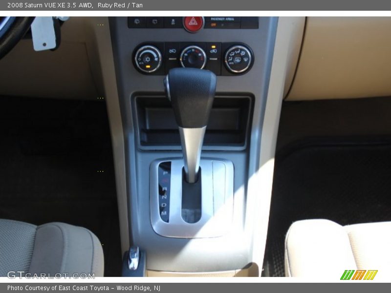 Ruby Red / Tan 2008 Saturn VUE XE 3.5 AWD