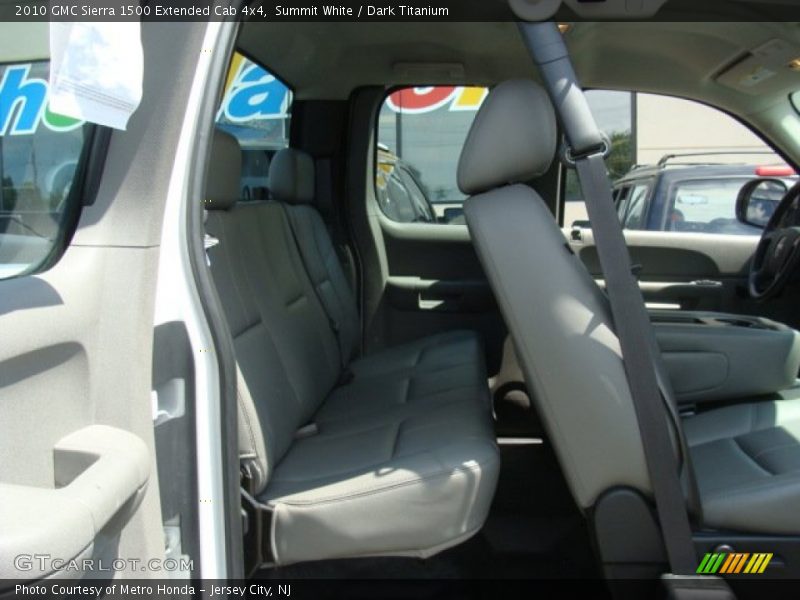 Summit White / Dark Titanium 2010 GMC Sierra 1500 Extended Cab 4x4