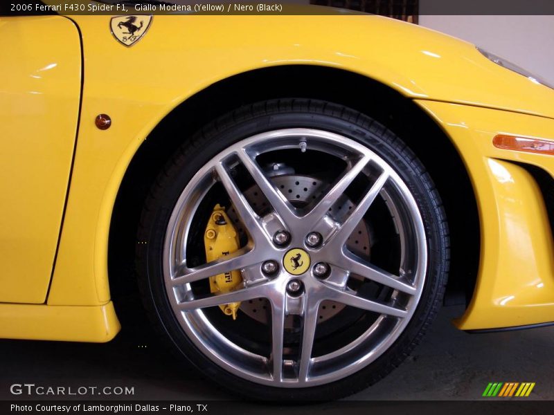 Giallo Modena (Yellow) / Nero (Black) 2006 Ferrari F430 Spider F1