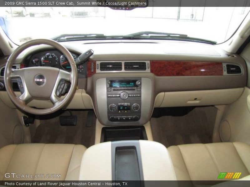 Dashboard of 2009 Sierra 1500 SLT Crew Cab