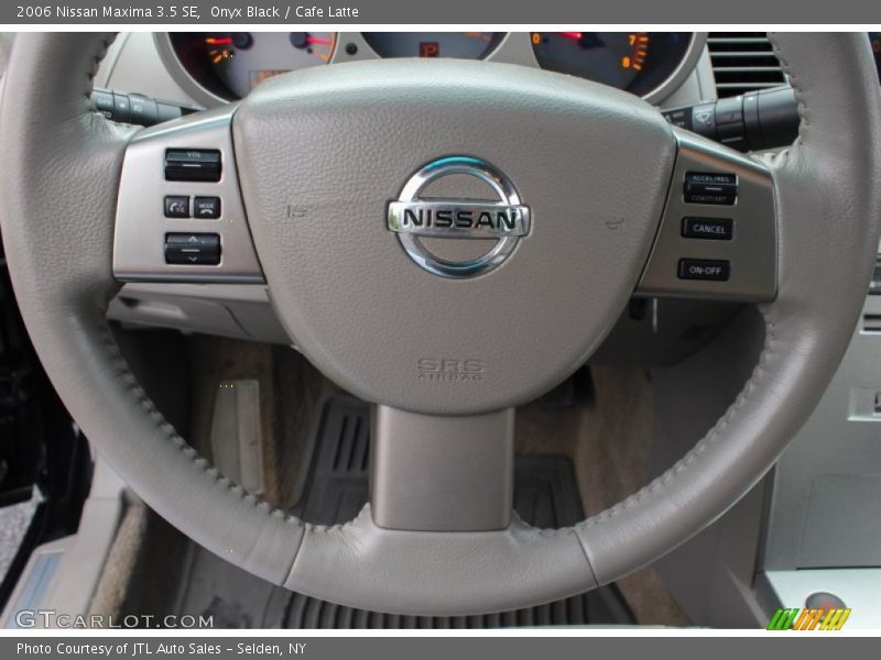 Onyx Black / Cafe Latte 2006 Nissan Maxima 3.5 SE
