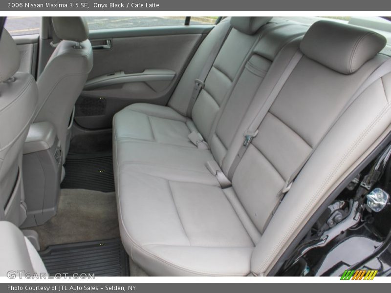 Onyx Black / Cafe Latte 2006 Nissan Maxima 3.5 SE