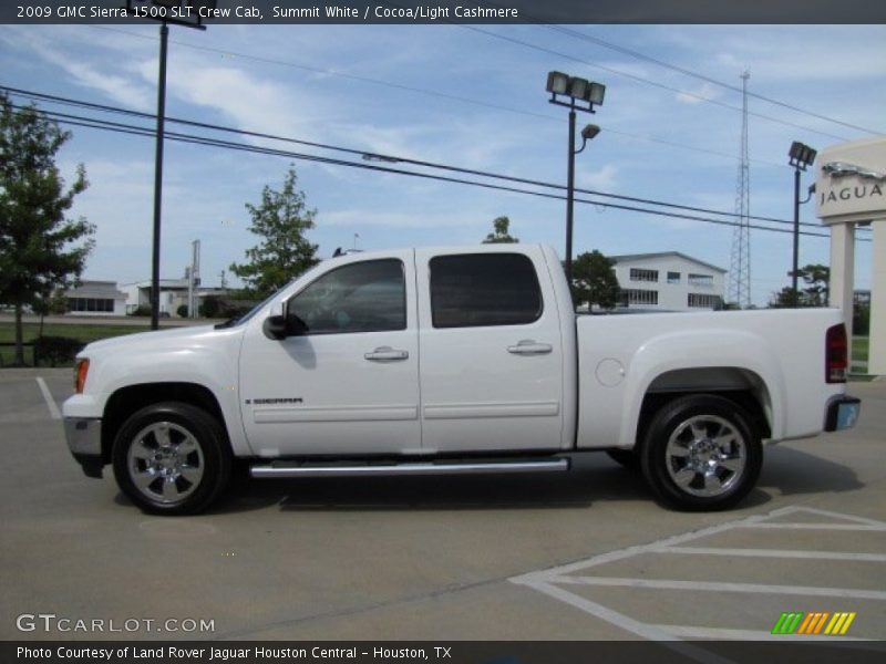  2009 Sierra 1500 SLT Crew Cab Summit White