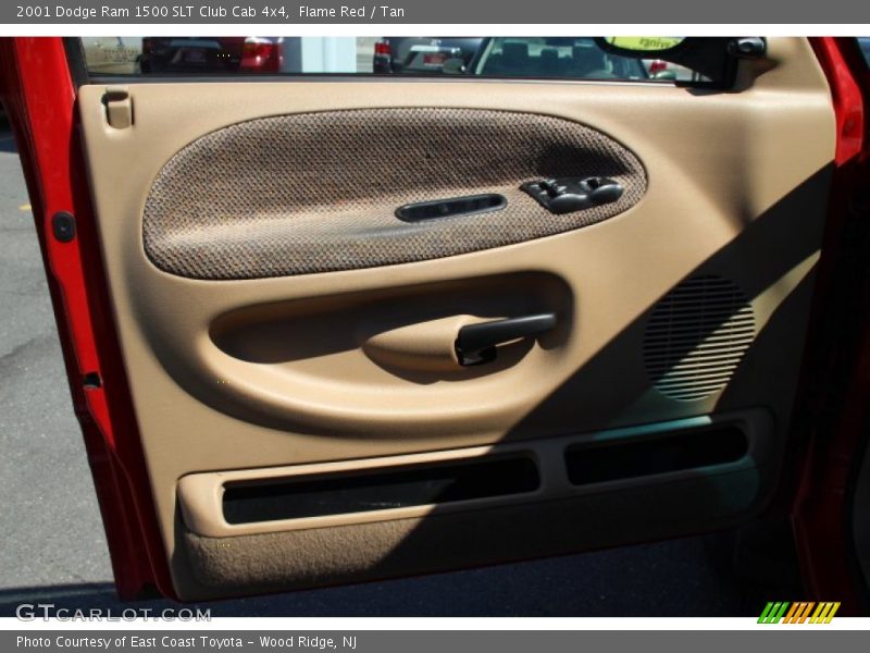 Flame Red / Tan 2001 Dodge Ram 1500 SLT Club Cab 4x4