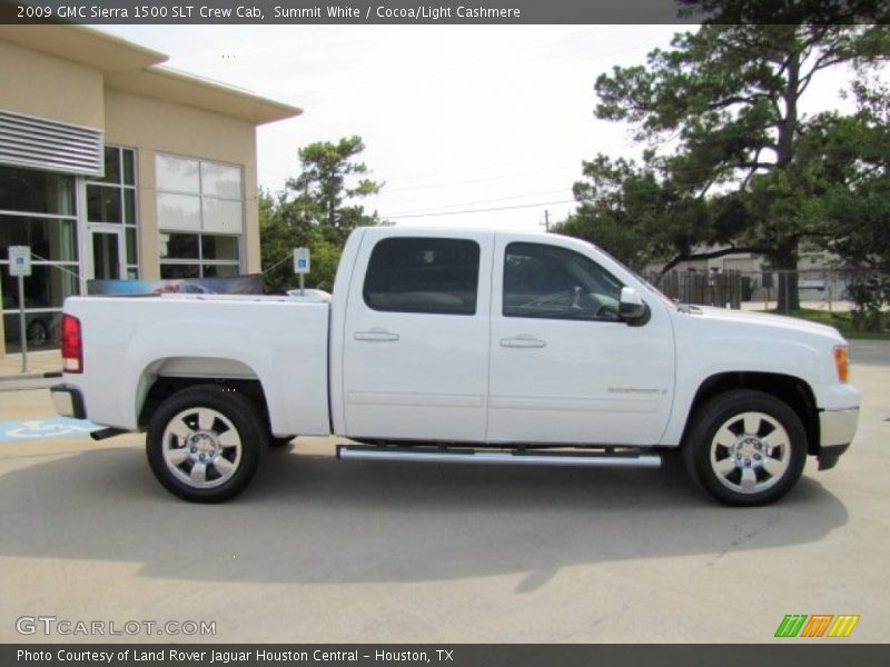  2009 Sierra 1500 SLT Crew Cab Summit White