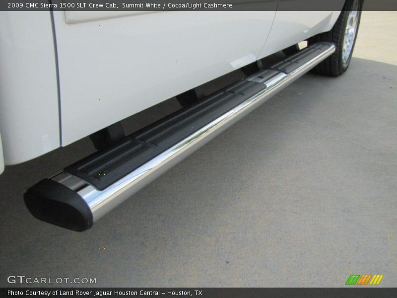 Summit White / Cocoa/Light Cashmere 2009 GMC Sierra 1500 SLT Crew Cab