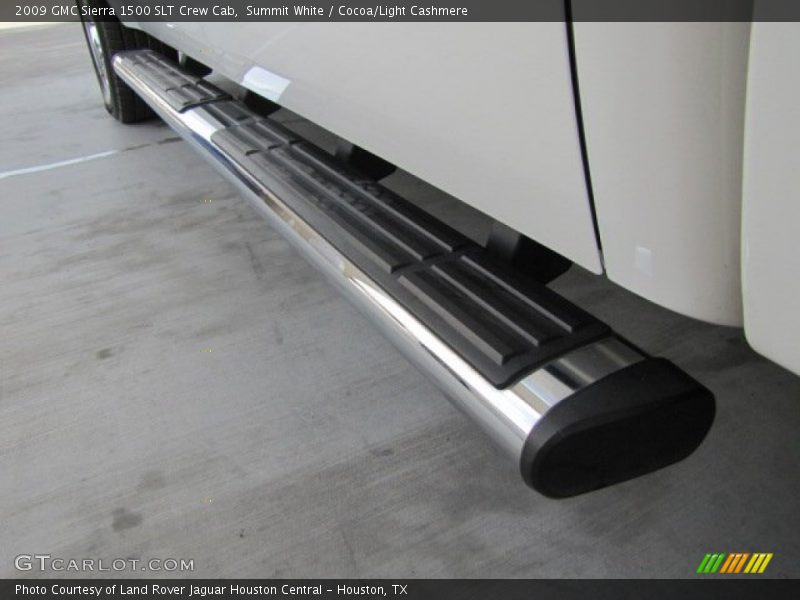 Summit White / Cocoa/Light Cashmere 2009 GMC Sierra 1500 SLT Crew Cab