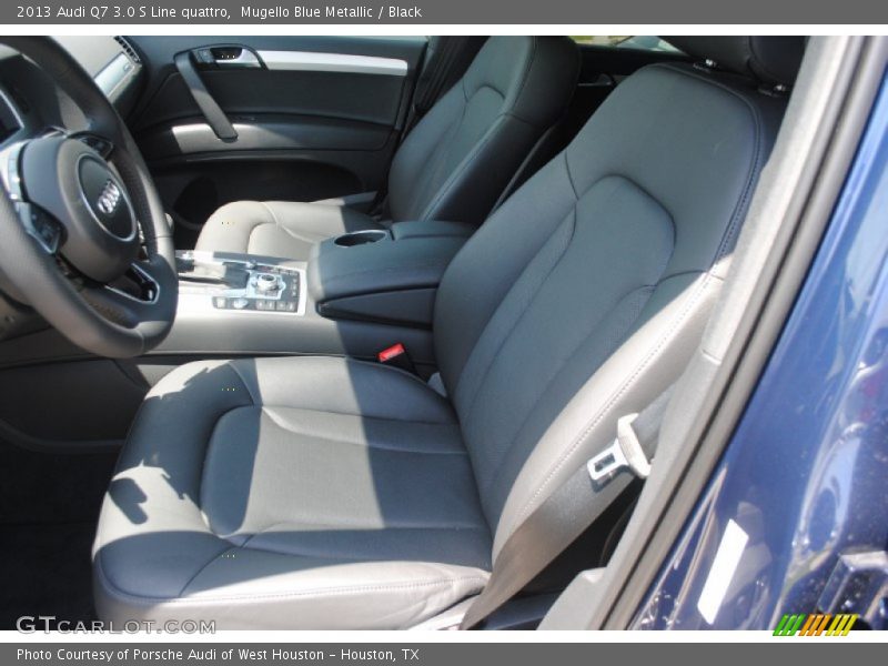 Mugello Blue Metallic / Black 2013 Audi Q7 3.0 S Line quattro