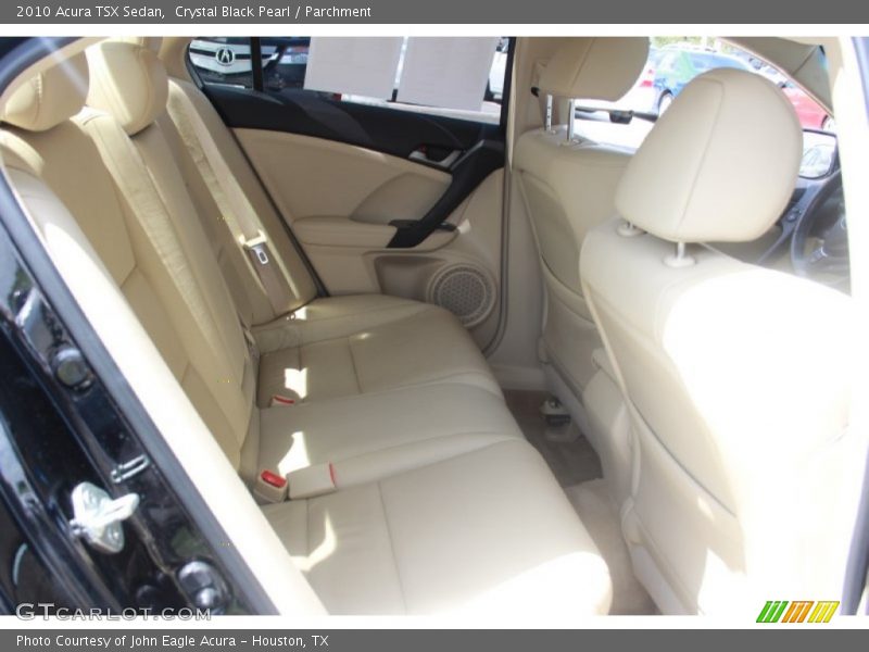 Crystal Black Pearl / Parchment 2010 Acura TSX Sedan
