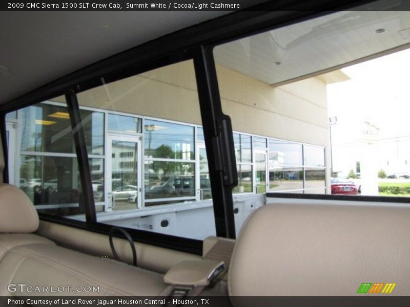 Summit White / Cocoa/Light Cashmere 2009 GMC Sierra 1500 SLT Crew Cab