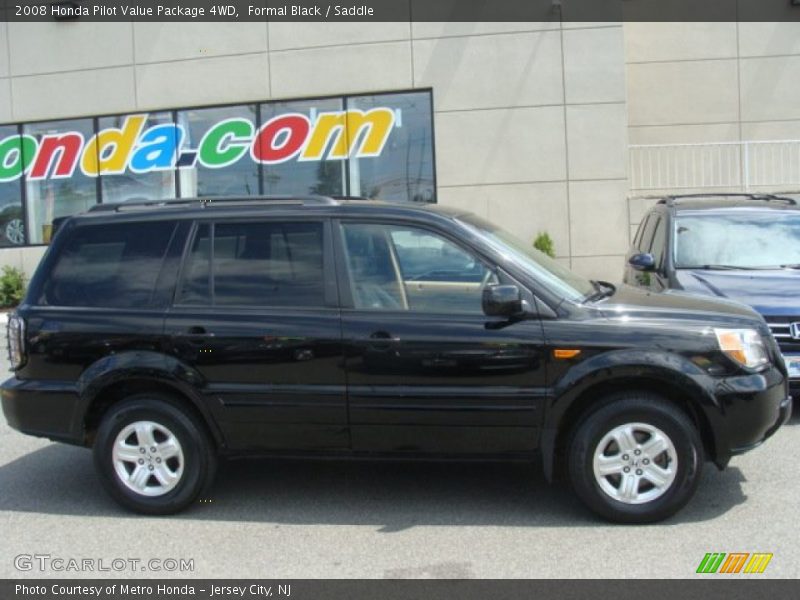 Formal Black / Saddle 2008 Honda Pilot Value Package 4WD