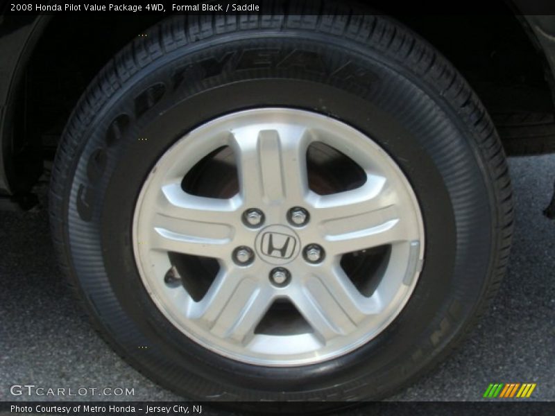 Formal Black / Saddle 2008 Honda Pilot Value Package 4WD