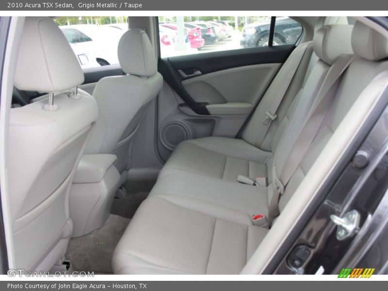 Grigio Metallic / Taupe 2010 Acura TSX Sedan