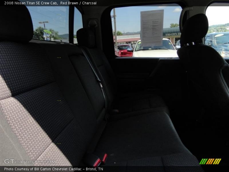 Red Brawn / Charcoal 2008 Nissan Titan SE Crew Cab