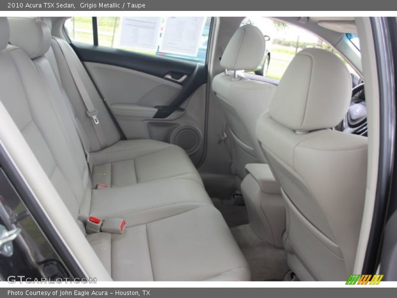 Grigio Metallic / Taupe 2010 Acura TSX Sedan