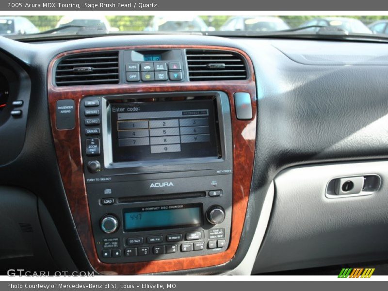 Sage Brush Pearl / Quartz 2005 Acura MDX Touring