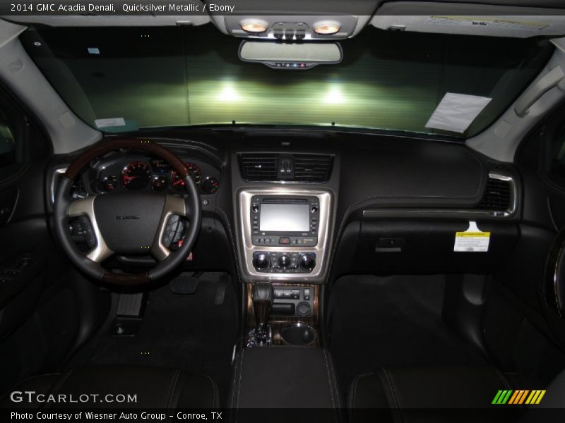 Quicksilver Metallic / Ebony 2014 GMC Acadia Denali