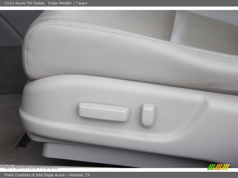 Grigio Metallic / Taupe 2010 Acura TSX Sedan