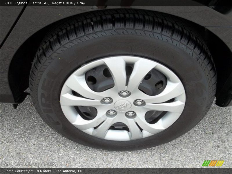 Regatta Blue / Gray 2010 Hyundai Elantra GLS
