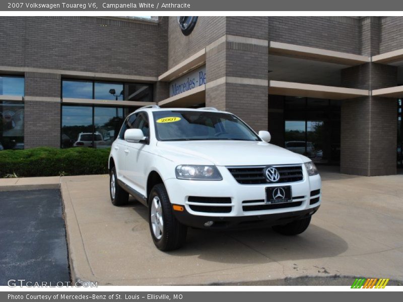 Campanella White / Anthracite 2007 Volkswagen Touareg V6