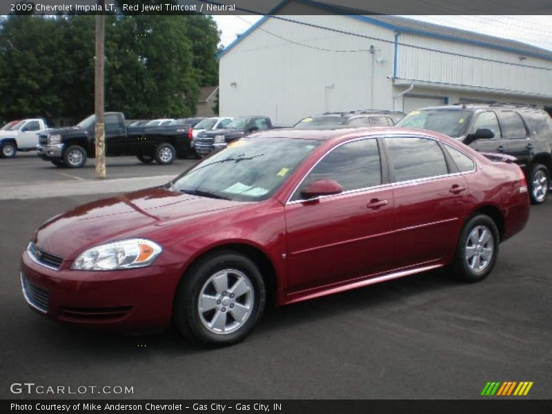 Red Jewel Tintcoat / Neutral 2009 Chevrolet Impala LT