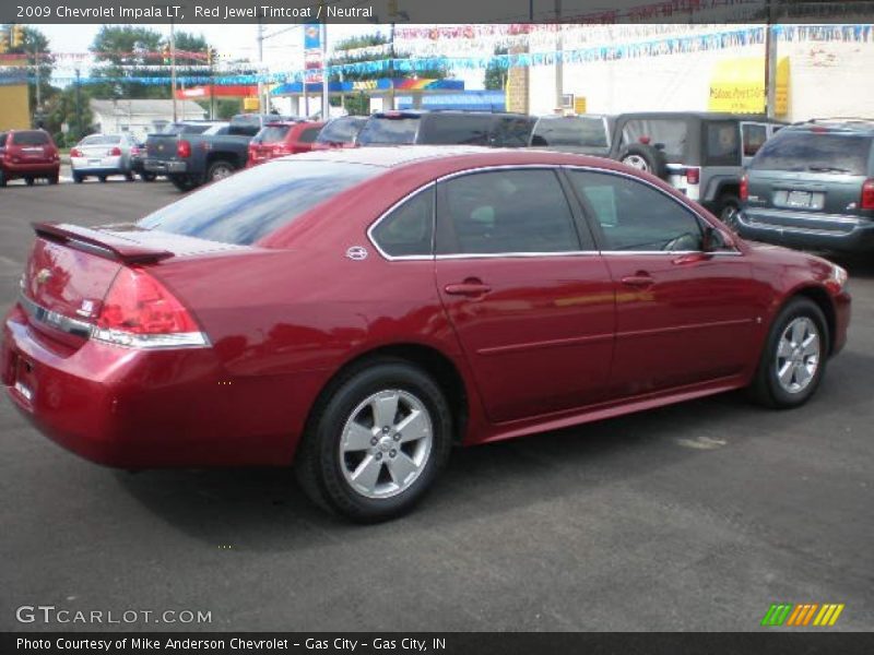Red Jewel Tintcoat / Neutral 2009 Chevrolet Impala LT