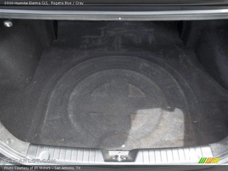 Regatta Blue / Gray 2010 Hyundai Elantra GLS