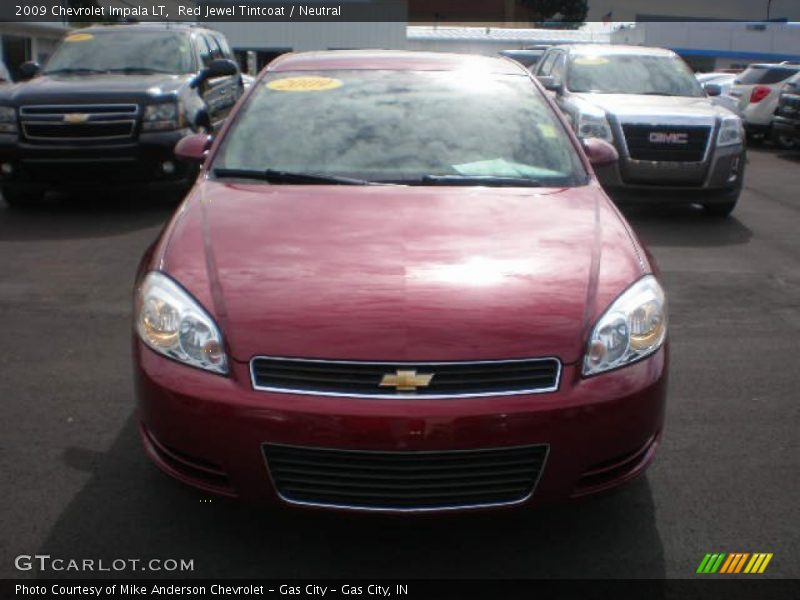 Red Jewel Tintcoat / Neutral 2009 Chevrolet Impala LT