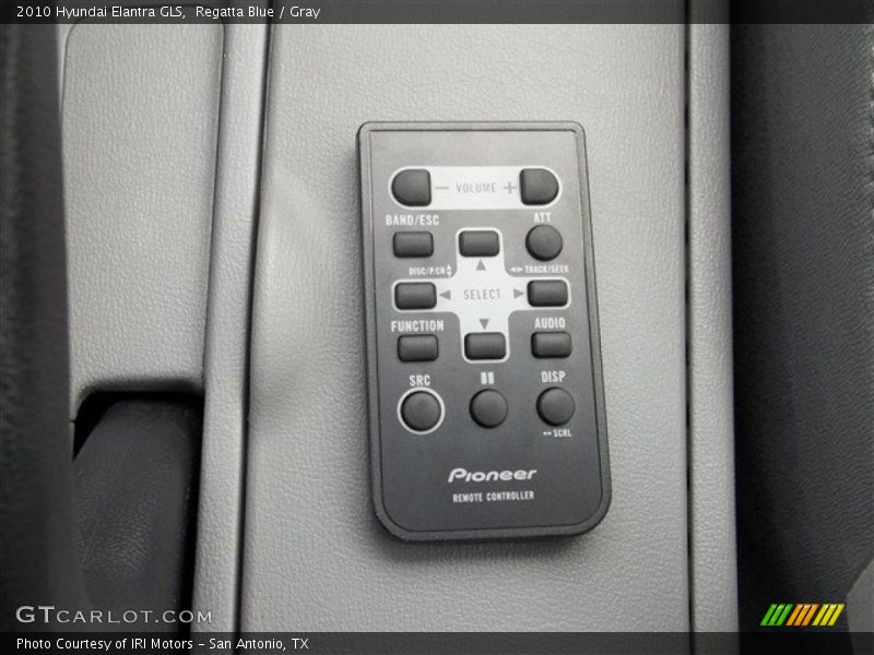 Regatta Blue / Gray 2010 Hyundai Elantra GLS