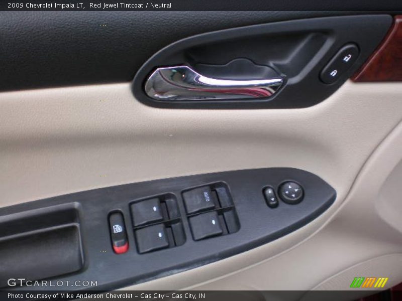 Red Jewel Tintcoat / Neutral 2009 Chevrolet Impala LT