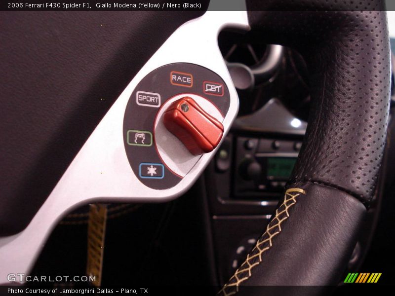Giallo Modena (Yellow) / Nero (Black) 2006 Ferrari F430 Spider F1