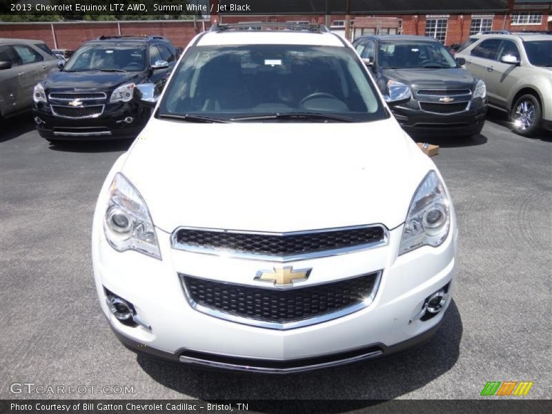 Summit White / Jet Black 2013 Chevrolet Equinox LTZ AWD