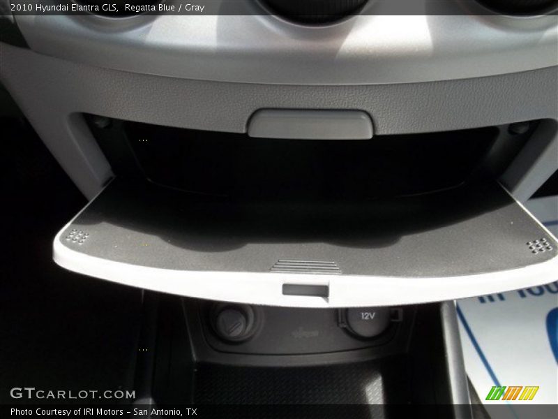 Regatta Blue / Gray 2010 Hyundai Elantra GLS