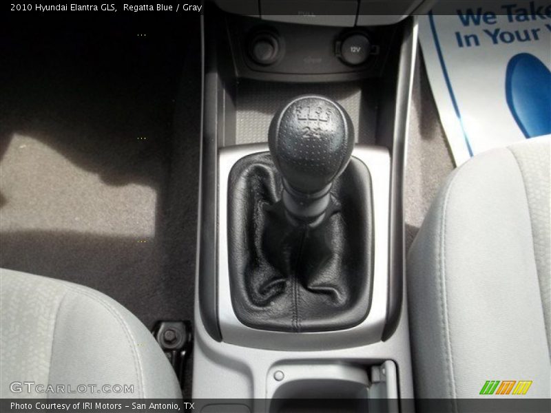 Regatta Blue / Gray 2010 Hyundai Elantra GLS