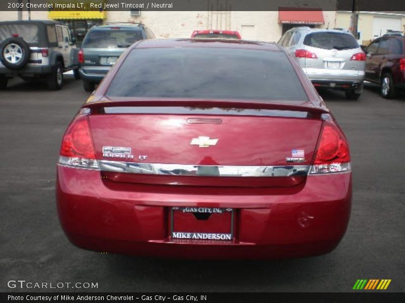 Red Jewel Tintcoat / Neutral 2009 Chevrolet Impala LT