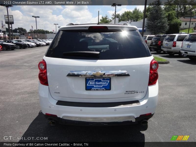 Summit White / Jet Black 2013 Chevrolet Equinox LTZ AWD