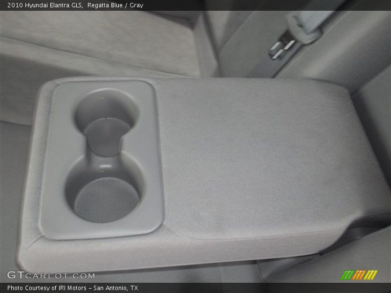 Regatta Blue / Gray 2010 Hyundai Elantra GLS