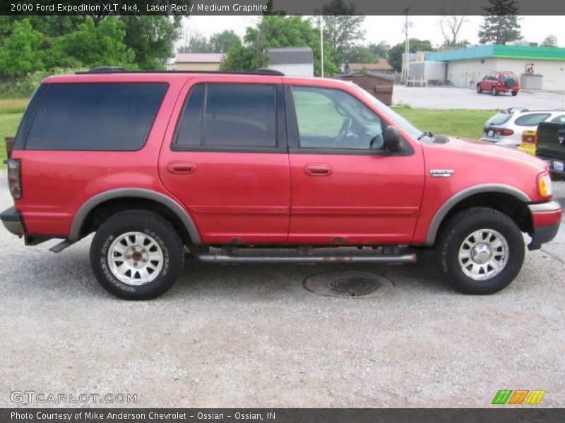 Laser Red / Medium Graphite 2000 Ford Expedition XLT 4x4