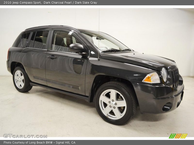 Dark Charcoal Pearl / Dark Slate Gray 2010 Jeep Compass Sport