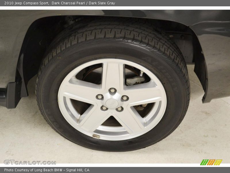 Dark Charcoal Pearl / Dark Slate Gray 2010 Jeep Compass Sport
