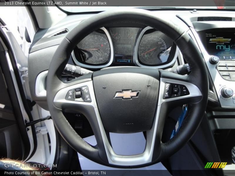 Summit White / Jet Black 2013 Chevrolet Equinox LTZ AWD