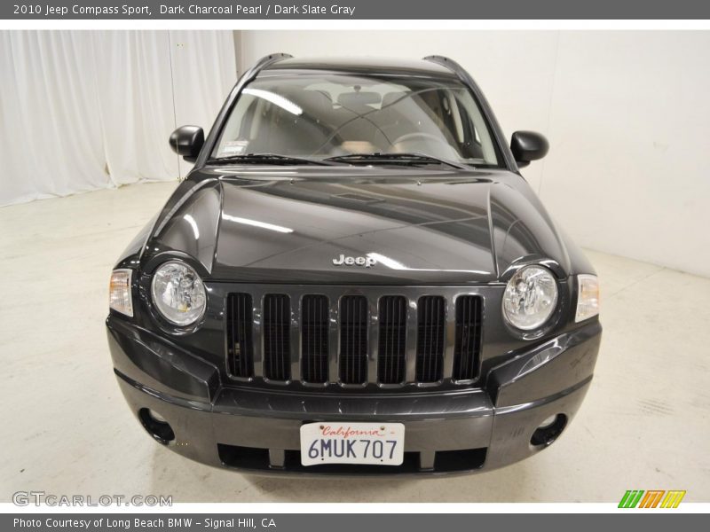 Dark Charcoal Pearl / Dark Slate Gray 2010 Jeep Compass Sport