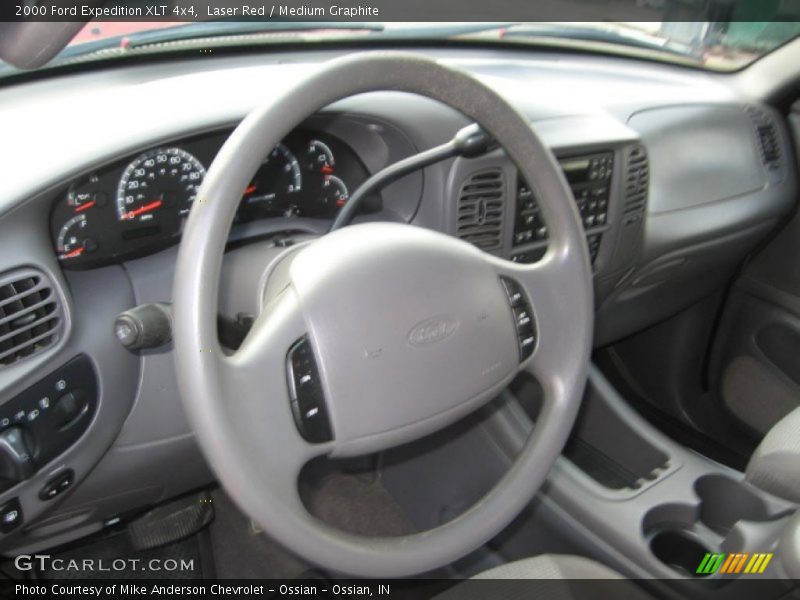 Laser Red / Medium Graphite 2000 Ford Expedition XLT 4x4